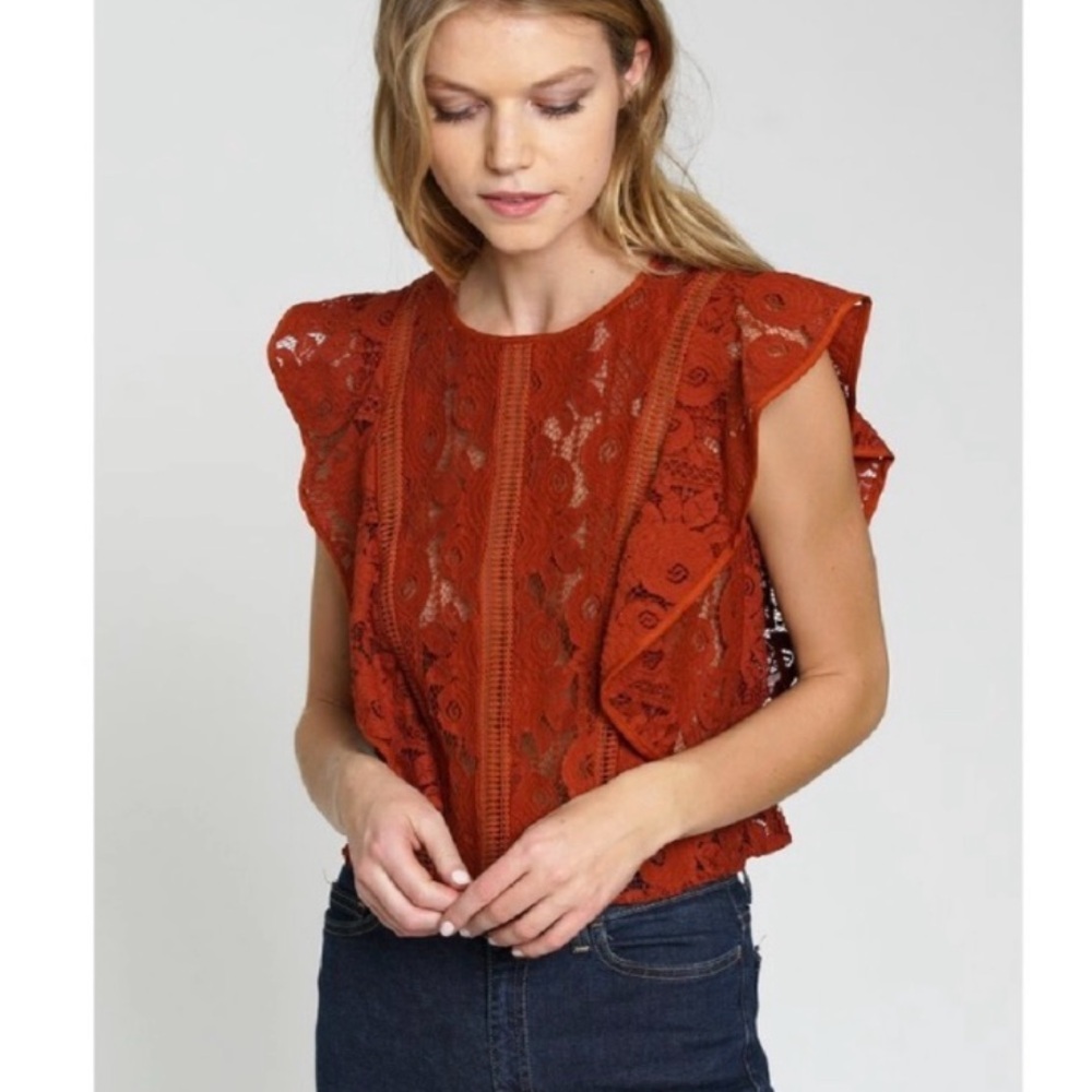 NWT dRA lace Top shopbop $155 boho